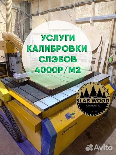 Слэб из дерева / клен
