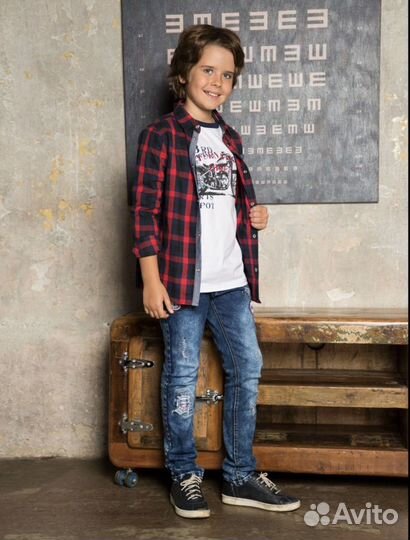 Джинсы для мальчика Luminoso р. 146 (11 лет)