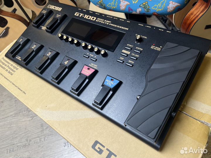 Гитарный процессор эффектов Boss GT100