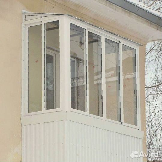 Остекление балконов