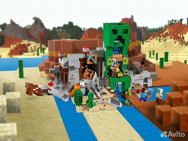 Lego Minecraft 21155 Шахта крипера