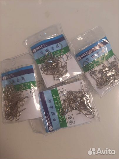 Крючки рыболовные 40 штук