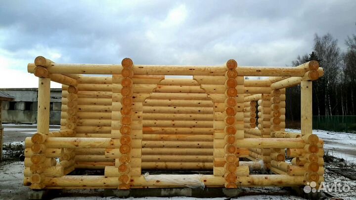 Пиломатериал и срубы от производителья