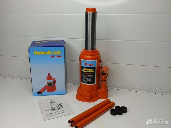 Домкрат бутылочный 10 тонн