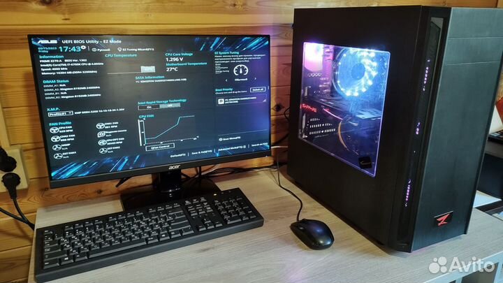 Игровой i7 6700K/ 16Gb/ RX5600XT/ SSD480Gb