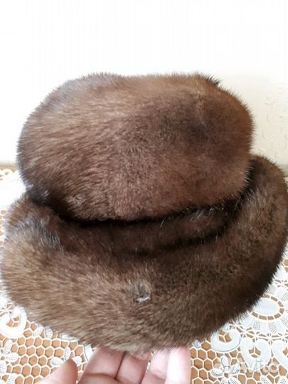 Шапка женская норковая