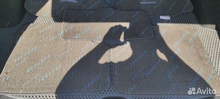 Коврики ворсовые в тойта филдер 12. кузов