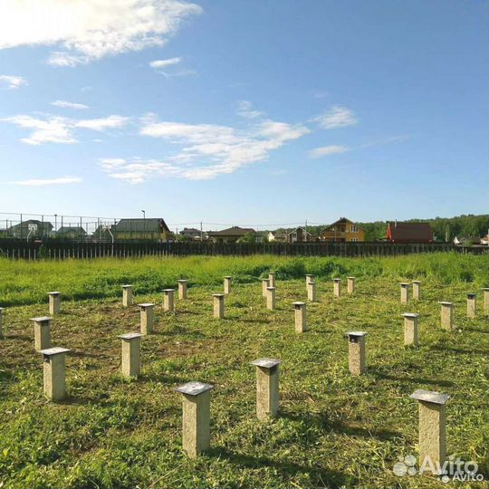 Забивные сваи. Доставка, монтаж