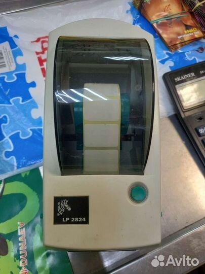 Принтер этикеток zebra lp 2824