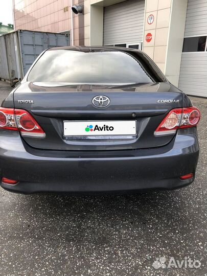 Toyota Corolla 1.6 МТ, 2012, 163 000 км