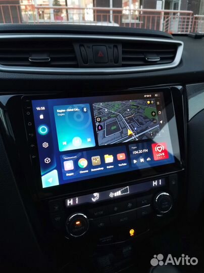 Магнитола Android 8 ядер 4/64 Nissan Qashqai j11