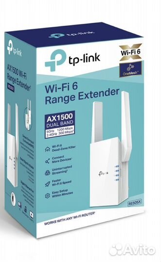 Tp-link RE505x усилитель wifi сигнала mesh