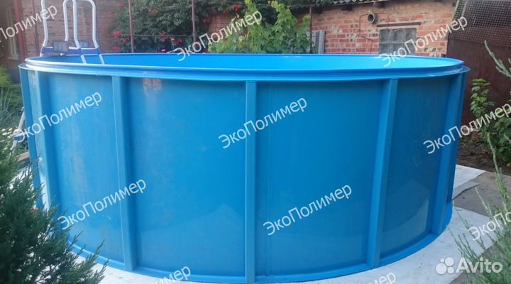 Бассейн круглый 2,5х1,2