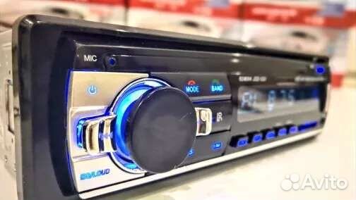 Новая магнитола с Bluetooth 4х60w звук хороший