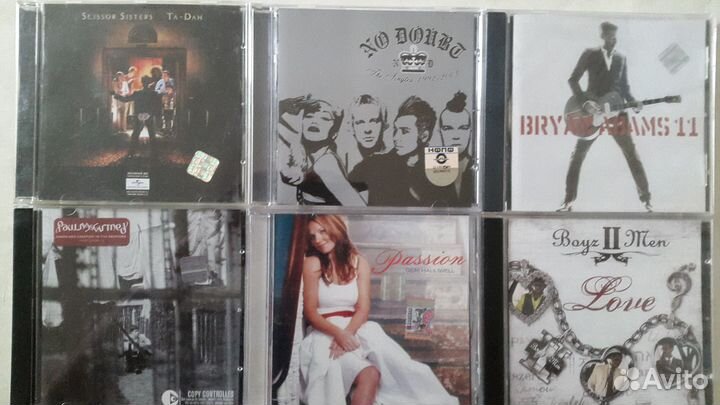 Cd компакт диски музыка 160 шт