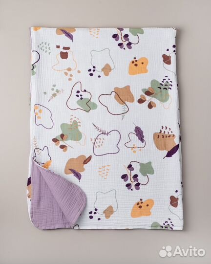 Муслиновый плед детский