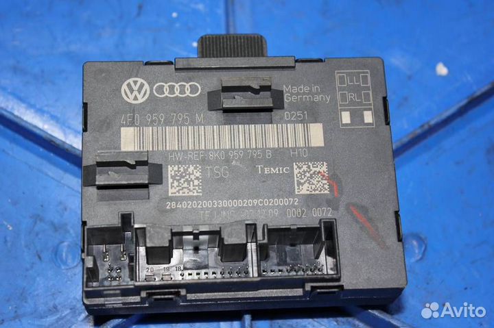 Блок управления двери задней правой Audi A6 (2008