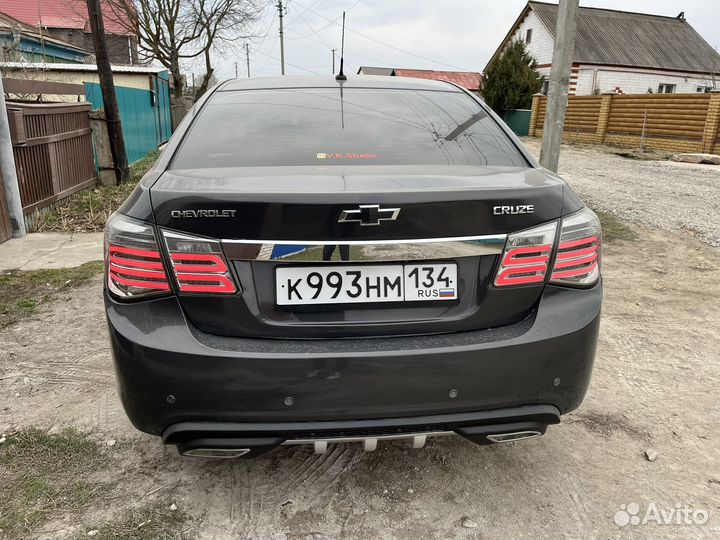 Задние фонари шевроле круз