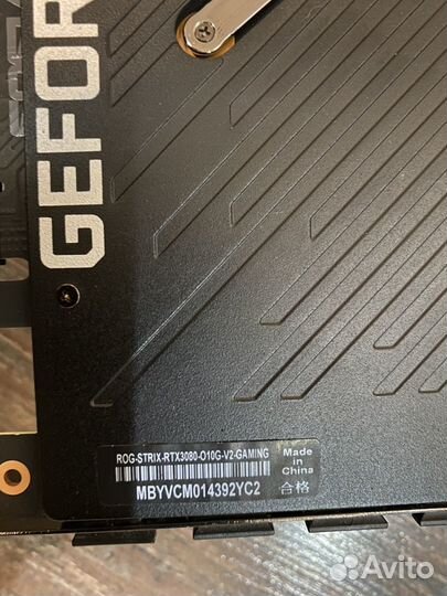 Rtx 3080 asus rog strix ситилинк