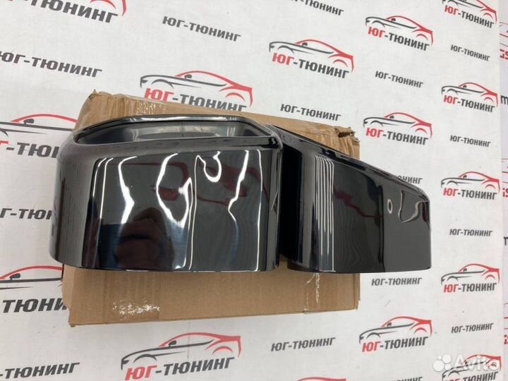 Насадки на выхлоп BMW X3/X4 G01/G02 4.0 style Bmw