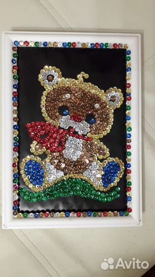 Картина из пайеток