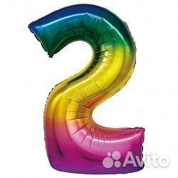 Цифра фольгированная