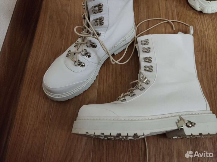 Ботинки женские 39 размер экокожа
