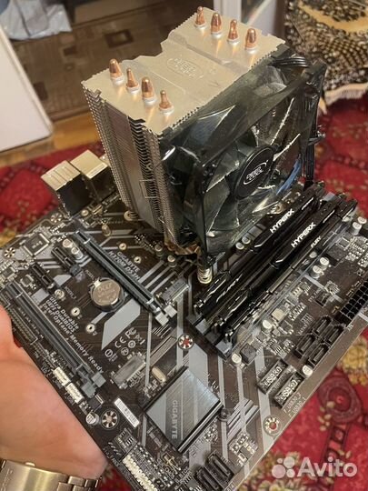Intel Core i5-8400+Gigabyte H370M 1151 v2+32 озу