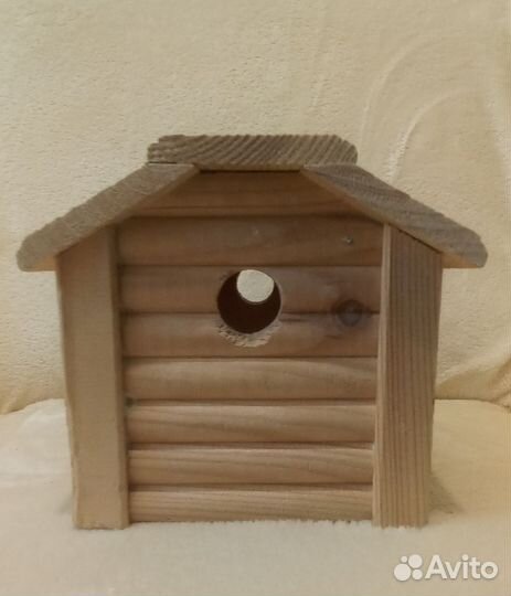 Домик для грызунов деревянный