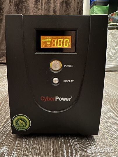 Ибп CyberPower Value 1500E-GP с новыми батареями