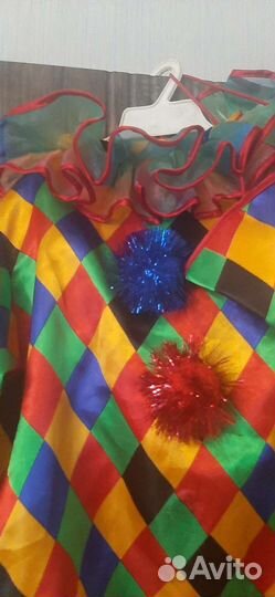 Новогодние костюм для мальчика клоун