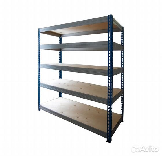 Стеллажи металлические торговые