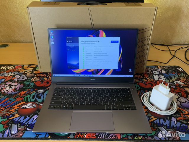 Ноутбук huawei MateBook D 14 R7/8/512