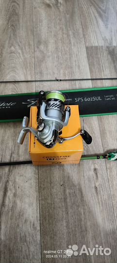 Спиннинг и катушка для ультралайта