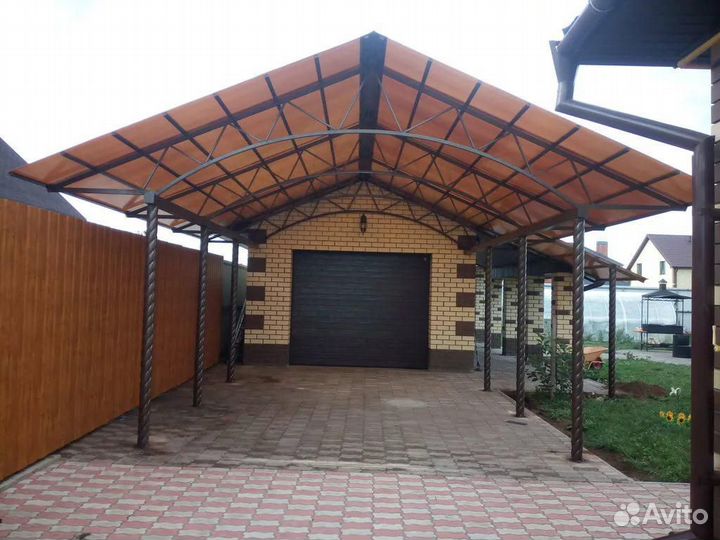 Навесы из поликарбоната