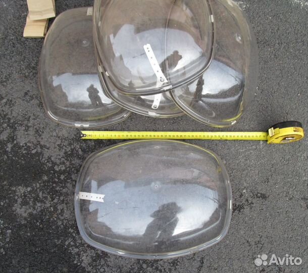 Защитное стекло плафон уличного фонаря кобра