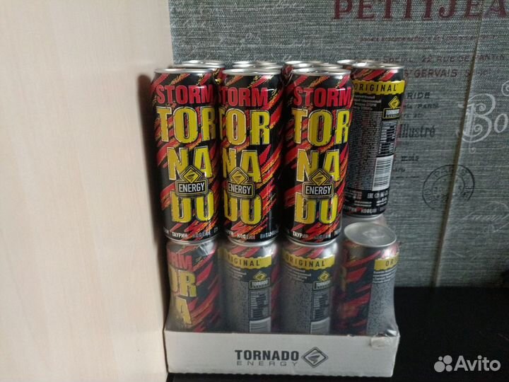 Энергетик tornado storm 0,5 л