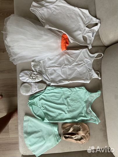 Купальник танцы гимнастика балет 110,116,122