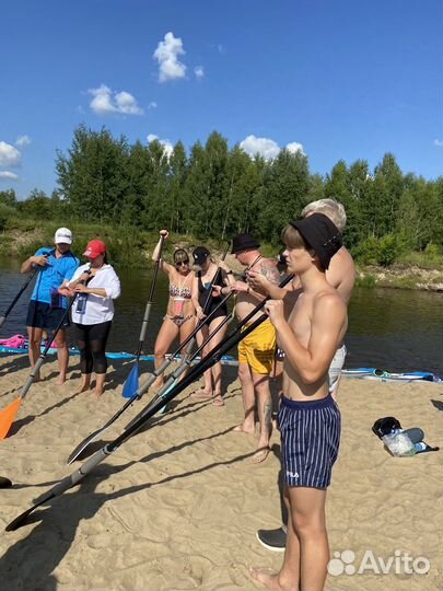 Прогулки на сапборде сапе sup