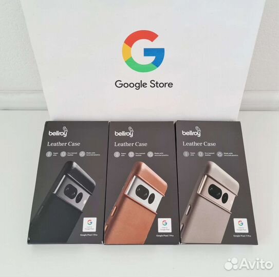 Чехол Bellroy Pixel 7 Pro Кожаный