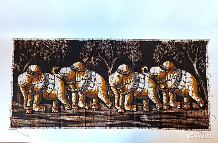 Батик Индия панно для интерьера