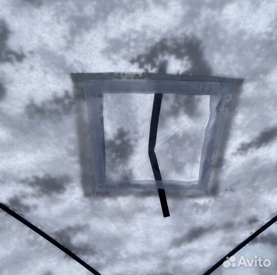 Палатка зимняя куб дубль 360х180