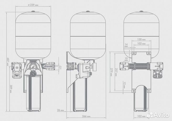 Ситема Джилекс краб-Т 18 комплект автоматизации
