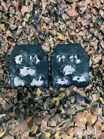 Бронеплиты керамика 2 шт / В наличии / Испытано