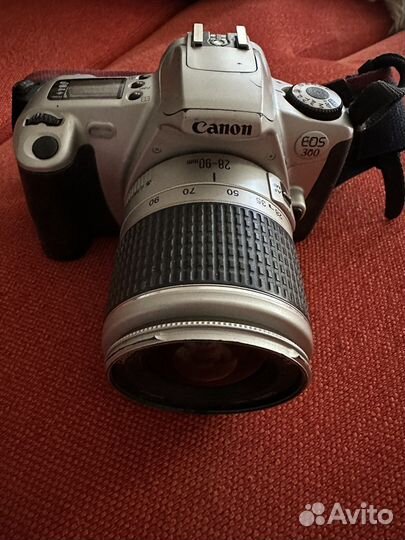 Canon EOS300, с объективом