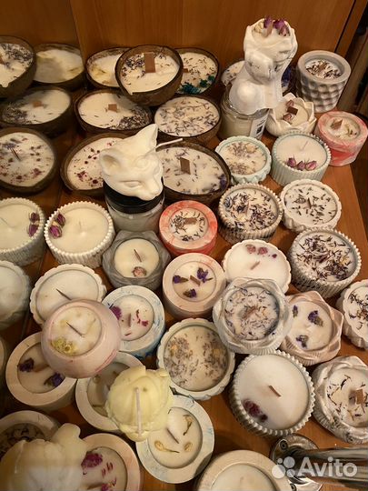 Свечи из натурального воска