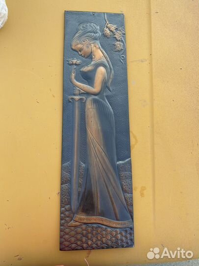 Чеканка медная СССР