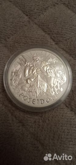 Тувалу 2020-2023 г. Боги Олимпа серебро 999.9