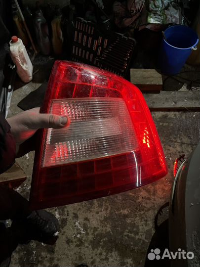 Фары задние skoda octavia a5 лед