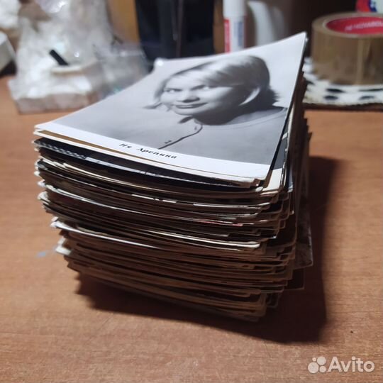 Коллекционные карточки артистов СССР